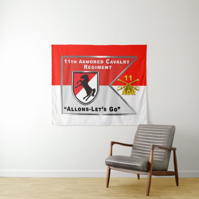 11th Armoured Cavalry Regiment ACR  Tapestry (In Situ (Horizontal))
