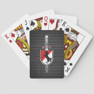 11th Armoured Cavalry Regiment “Black Horse Dagger Playing Cards