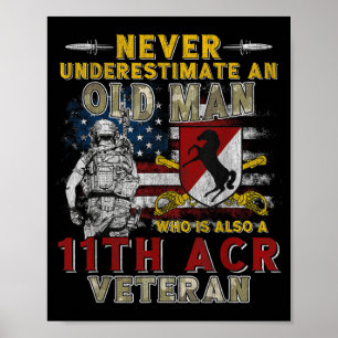 11th Armoured Cavalry Regiment Blackhorse Regiment Poster
