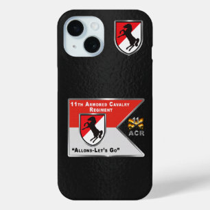 11th Armoured Cavalry Regiment  iPhone 15 Case