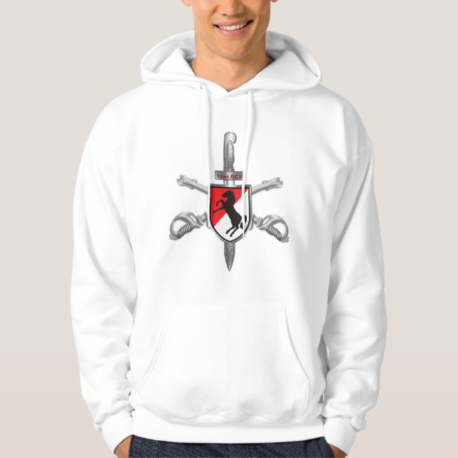 11th Armoured Cavalry Regiment  Hoodie (Front)