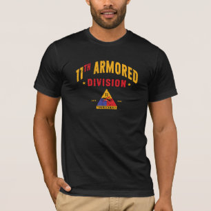 11th Armoured "Thunderbolt" Division Distressed T-Shirt