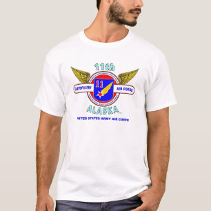 11TH ARMY AIR FORCE WORLD WAR II BATTLE SHIRT