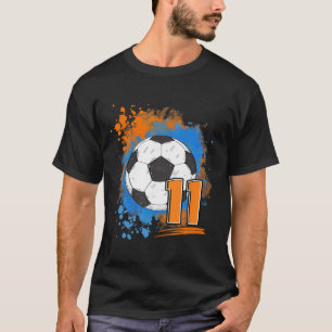 11th Birthday 11 Years Old Soccer Ll T-Shirt