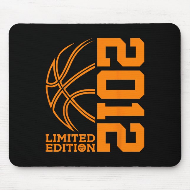 11th BIRTHDAY BASKETBALL LIMITED EDITION 2012  Mouse Pad (Front)