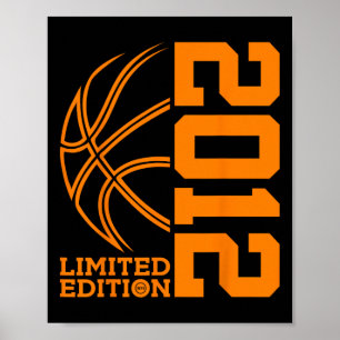 11th BIRTHDAY BASKETBALL LIMITED EDITION 2012 Poster