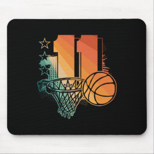 11th Birthday Boy Sketll Player Sketll 11 Years Ol Mouse Pad