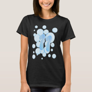 11th Birthday Bubble Themed Birthday Party T-Shirt