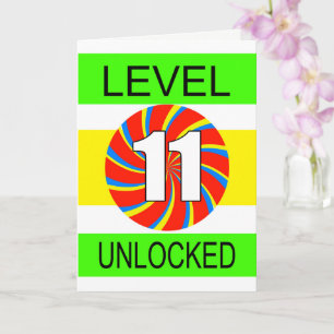 11th Birthday Computer Gamer Card