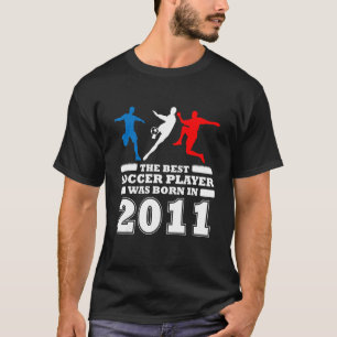 11th birthday football 11 years old soccer player T-Shirt