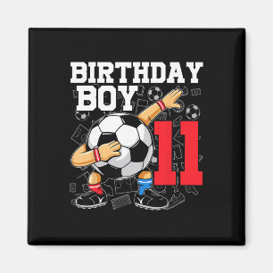11th Birthday For Boys Footll Soccer 11 Year Old Magnet