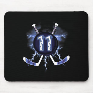 11th Birthday - Ice Hockey 11 years old  Mouse Pad