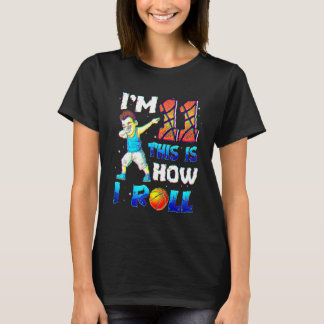 11th Birthday Outfit Boy Basketball Eleven 11 Year T-Shirt