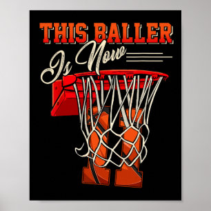 11th Birthday Shirt For Boy Sketll 11 Years Old Ki Poster