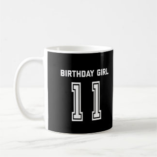11th Birthday Shirt Gift 11 Years Old Girl Coffee Mug