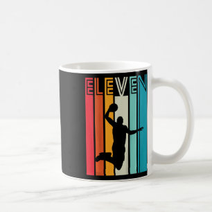 11th Birthday Sketll Lover Gift 11 Years Old Retro Coffee Mug