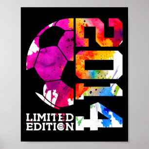 11th Birthday Soccer Limited Edition 2014 Poster