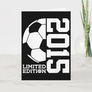 11th Birthday Soccer Limited Edition 2015 Card