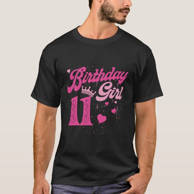 11Th Crown 11 Bday T-Shirt (Front)