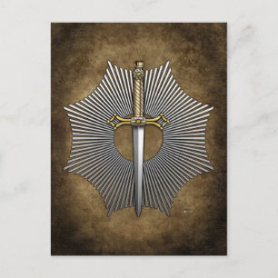 11th Degree: Sublime Master Elected Postcard