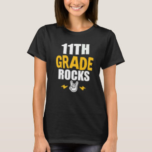 11th Grade Rocks Back To School Eleventh Grade Tea T-Shirt
