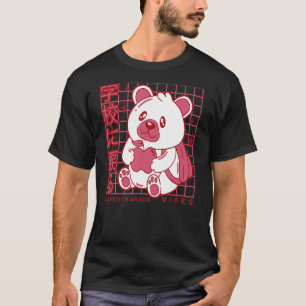 11th Grade Vibes Back to School Teddy Bear Japanes T-Shirt