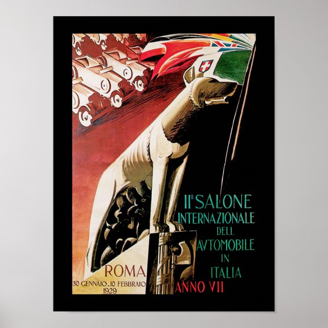 11th Salone International Automobile ~ Roma Poster (Front)