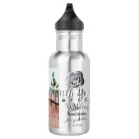 11th Wedding Anniversary Custom Photo Steel Rose