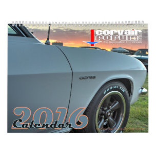 11x14.5 CorvairForum Wall Calendar