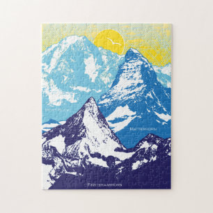 11x14 Alpine Peaks Puzzle