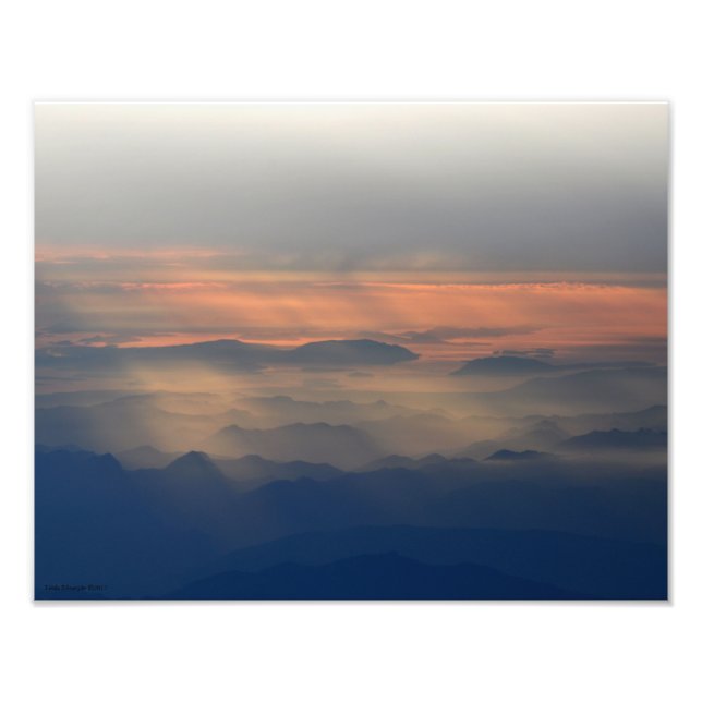 11X14 Cascade Mountains Photo Print (Front)