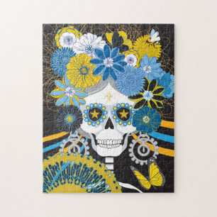 11x14 Day of the Dead Puzzle for Colorblind People