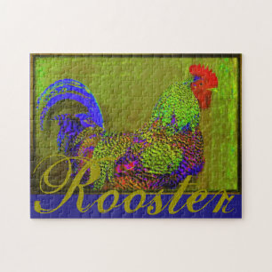 11x14 Rooster Chicken Hen Puzzle