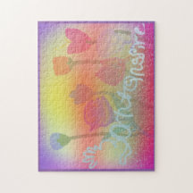 11x14 Springtime   Puzzle with Gift Box