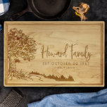 11x17 Maple Family Cutting Board w/Juice Groove<br><div class="desc">A customised cutting board makes the perfect gift for a wedding,  anniversary or housewarming!</div>