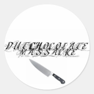 120278112093180, 120330657451500 - Customised Classic Round Sticker