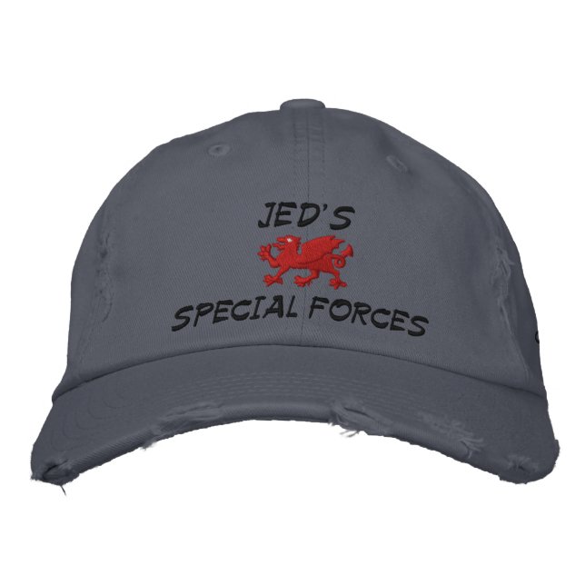 120544813351654171, JED'S, SPECIAL... - Customised Embroidered Hat (Front)