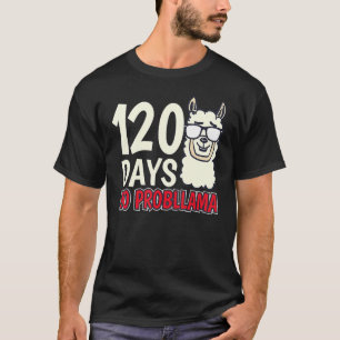 120 Days of School First Grade Teacher T-Shirt
