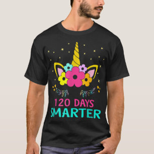 120 days of school unicorn girls costume  T-Shirt