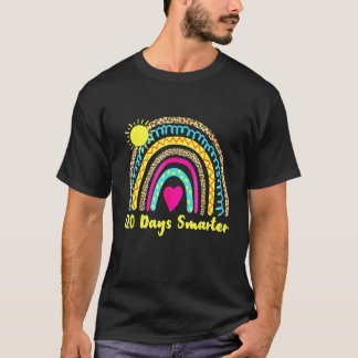 120 Days Smarter Teacher Girl Boy  2.22.22 Event T-Shirt