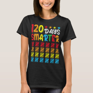 120th Day of School Teacher Child Kid Happy 120 Da T-Shirt