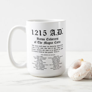 1215 A.D.™ Magna Carta Baron Enforcers Classic M Coffee Mug