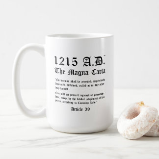 1215 A.D.™ The Magna Carta Article 39 Classic Mug