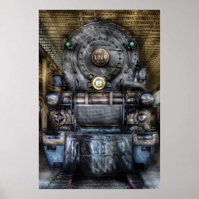 1218 - Norfolk Western, Class A - 1218 - Front Vie Poster (Front)