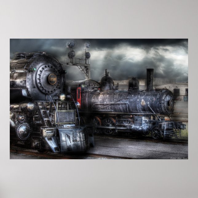 1218 - Waiting for Departure Poster (Front)