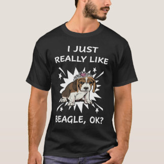 125 I Just Really Like Beagle T-Shirt