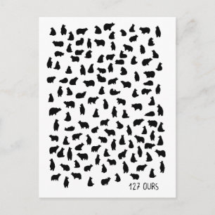 127 ours postcard