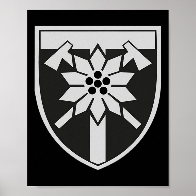 128th Mountain Ault Brigade (ukraine) Ukrainian Mi Poster (Front)