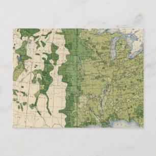 129 Size of farms 1900 Postcard