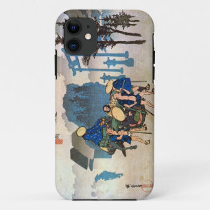 12. 三島宿, 広重 Mishima-juku, Hiroshige, Ukiyo-e iPhone 11 Case